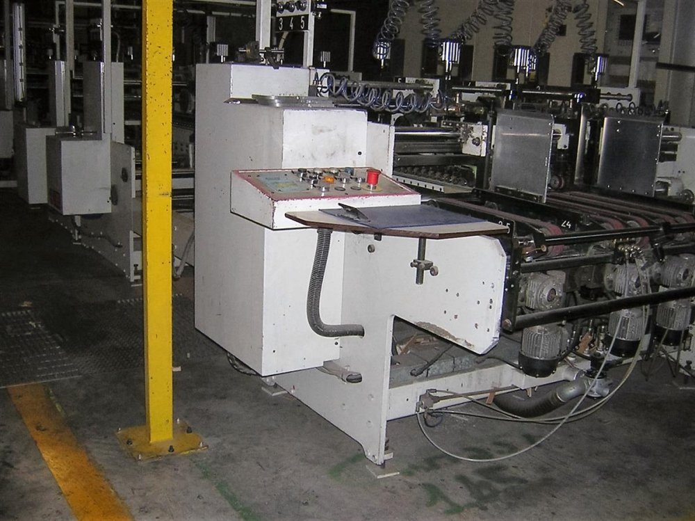 GRASSI FOLDER GLUER 1450 // Folder gluers // Corrugated paperboard machines  // Used Flexo Press // Tecno Converting 2000 S.r.l.