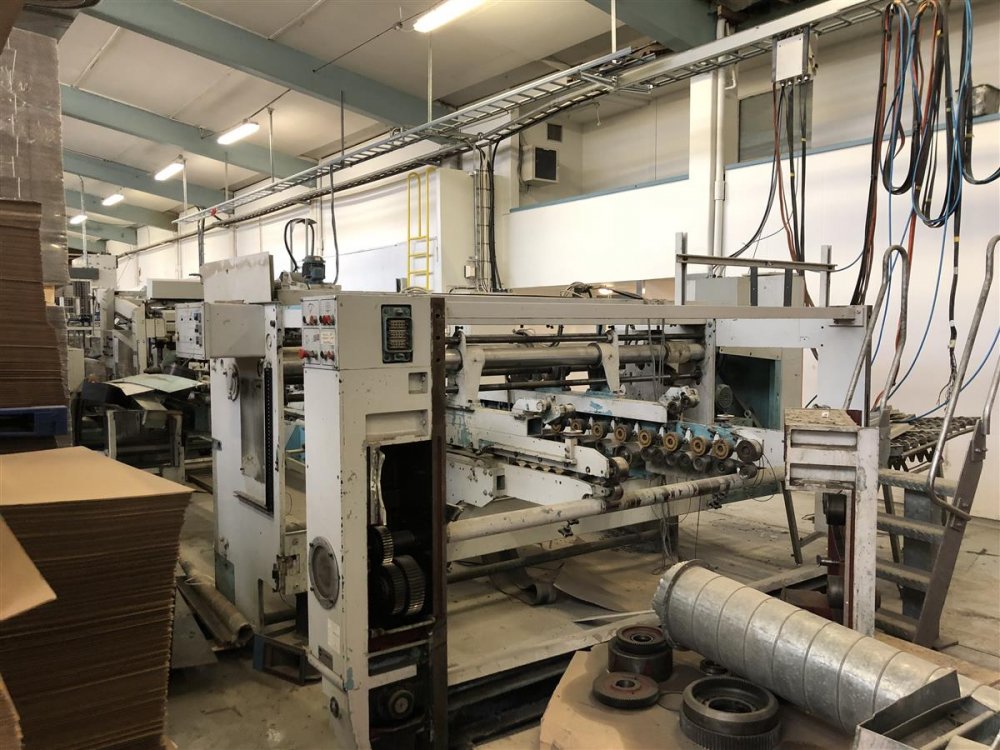 MARTIN 924 // Casemakers-Flexo folder gluers // Corrugated paperboard ...