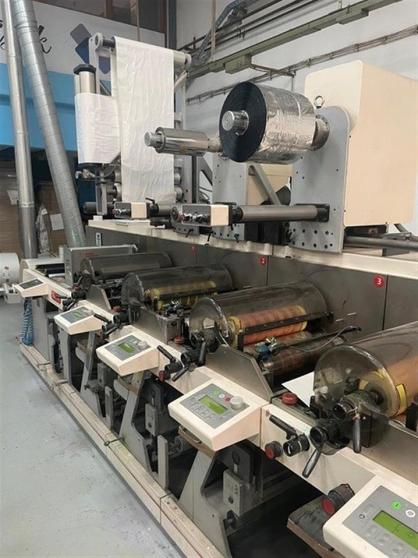 Photo Gallery // NILPETER FA-4 Macchina da stampa flexo per etichette //  Flexo label press // Printing machines // Macchine Flexo Usate // Tecno  Converting 2000 S.r.l.