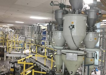 5 layers BATTENFELD  Cast film extrusion line
