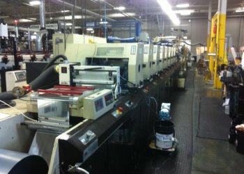 MPS EP 410 LABEL PRESS Imprimeus Flexo