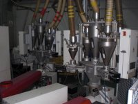 3 capas WINDMÖLLER & HÖLSCHER VAREX ( COEX ) Linea de extrusion