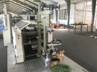 CURIONI Handle making machine Maquina para bolsas de papel fondo cuadrado SOS