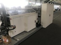 CURIONI Handle making machine Maquina para bolsas de papel fondo cuadrado SOS