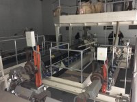 3 layers COLINES Breathable film Cast film extruder