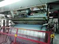 3 capas COLINES HANDrollEX 1000A Linea de extrusion