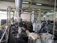 3 capas COLINES HANDrollEX 1000A Linea de extrusion