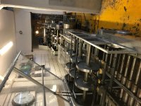 NEW LONG 345T SOS square bottom bag making machine