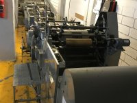 NEW LONG 345T Maquina para bolsas de papel fondo cuadrado SOS