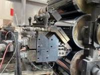 KUHNE KF70E-45E-4/900 plastic sheet extrusion machine