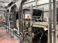 KUHNE KF70E-45E-4/900 plastic sheet extrusion machine