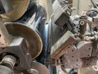 KUHNE KF70E-45E-4/900 plastic sheet extrusion machine