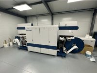 DOMINO N610i narrow web flexo printing machine