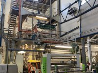 3 layers BIELLONI Coex 3 blown film plant