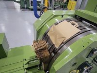 WINDMÖLLER & HÖLSCHER Triumph 5A/SM SOS Papier Blockboden / Kreuzboden Beutelmaschine