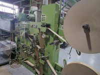 WINDMÖLLER & HÖLSCHER Triumph 5A/SM Maquina para bolsas de papel fondo cuadrado SOS