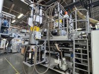 BOBST ROTOEXTRUDER 400F 1300/400 Laminadora de extrusion