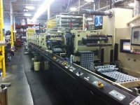 MPS EP 410 LABEL PRESS Imprimeus Flexo