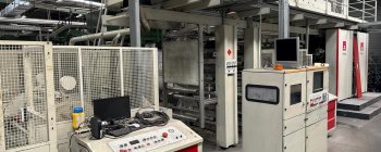 COMEXI FP 1808 flexographic printing machine 8 colors